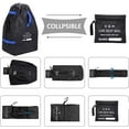 thumbnail image 4 of Car Seat Travel Bag for Airplane - Foldable Gate Check Car Seat Bag for Air Travel - Durable Infant Bag Cover with Adjustable Straps - Convertible Car Seat Backpack, Infant Carrier and Booster Seat, 4 of 8