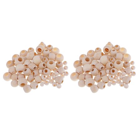 Milageto 440x Natural Macrame Beads Bead Large Hole for DIY Earrings Jewelry Beading