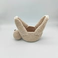 thumbnail image 4 of Regalo perezoso Gancho perezoso Adecuado para macetas de suculentas Macetas colgantes Adecuado para parejas Decoración del hogar Maceta (1 maceta pequeña con oso perezoso + palo de madera + cuerda), 4 of 8