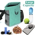 thumbnail image 3 of Dog Treat Pouch for Training Portable Bait Bag Dog Treat Reward Carrier Hand-Free with Poop Bag Dispenser Waist Belt - Green, 3 of 7