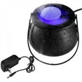 thumbnail image 1 of Halloween Mist Maker Fogger with Witch Cauldron Fog Machine Atomizer with 12 LED Color Changing Lights, 1 of 5