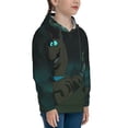 thumbnail image 3 of Lsque Scooby-Doo Patten Youth Hoodie Sweatshirt Pullover with Kangaroo Pocket Boys and Girls Hoodie Warm Hoodie for Kids, 3 of 8