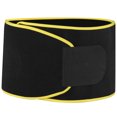 thumbnail image 2 of Ceinture de tailleur de taille, ceinture d'entraîneur de taille confortable pratique pour le fitness pour le yoga pour les sports en noir jaune, 2 of 7