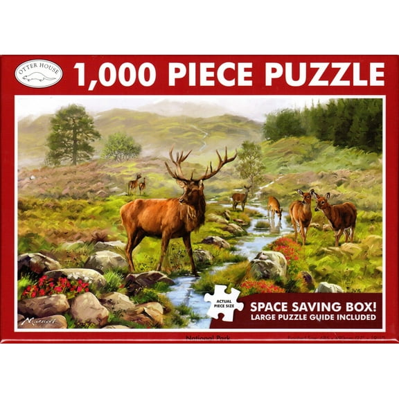 Otter House 1000 Piece Puzzle - National Park