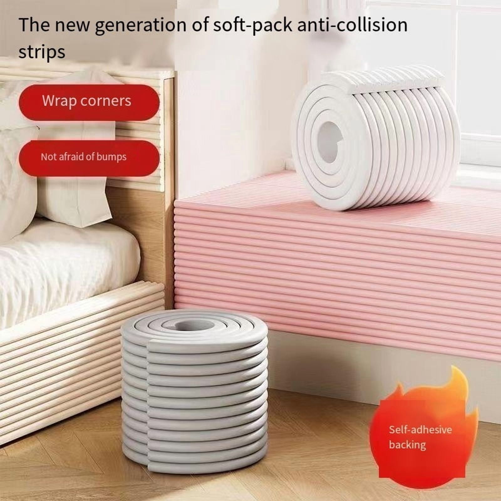 2025 Baby Anti-Collision Thickened Soft Wall Stickers Corner Guards Safe and Environmentally Friendly Material Wall Corner Protection Edge Design