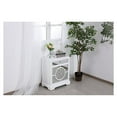 thumbnail image 4 of Elegant Decor MF81016WH 24 in. Modern Mirrored Cabinet - White, 4 of 4
