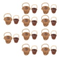 thumbnail image 2 of 20 Unids Mini Cestas de Flores Decorativas Juguetes Mini Cestas Lesfadas Mini Cestas, 2 of 5