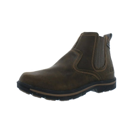 Skechers Mens Segment - Dorton Leather Ankle Chelsea Boots