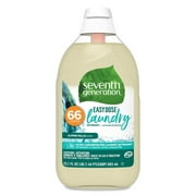 Seventh Generation Easydose Alpine Falls Natural Ultra Concentrated Laundry Detergent -- 23 Oz