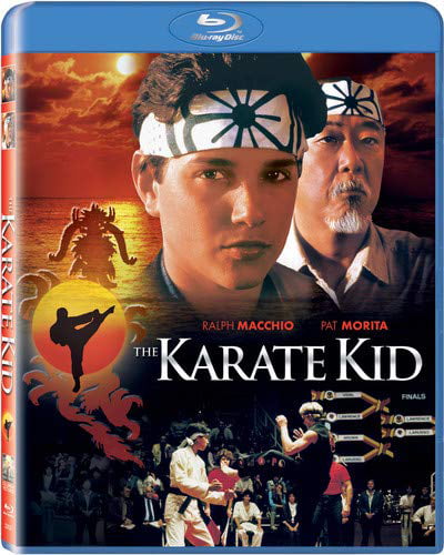 and 3 VHS  Blu Ray  classic Keychain Karate Kid Trilogy Part 1 2 