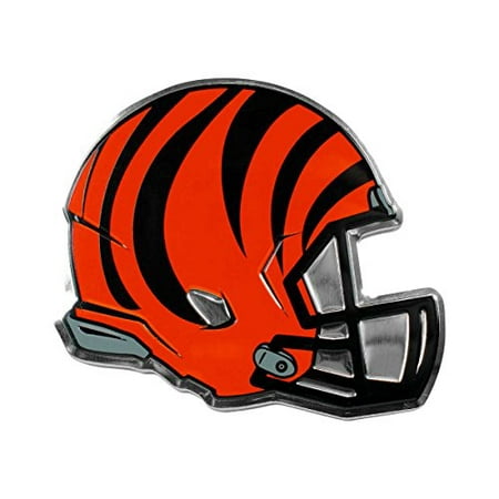 FANMATS NFL - Cincinnati Bengals Heavy Duty Aluminium Helmet