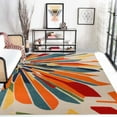 thumbnail image 3 of Superior Modern Geometric Abstract Indoor/Outdoor Area Rug, Cream, 5' 2" x 7' 2", 3 of 8