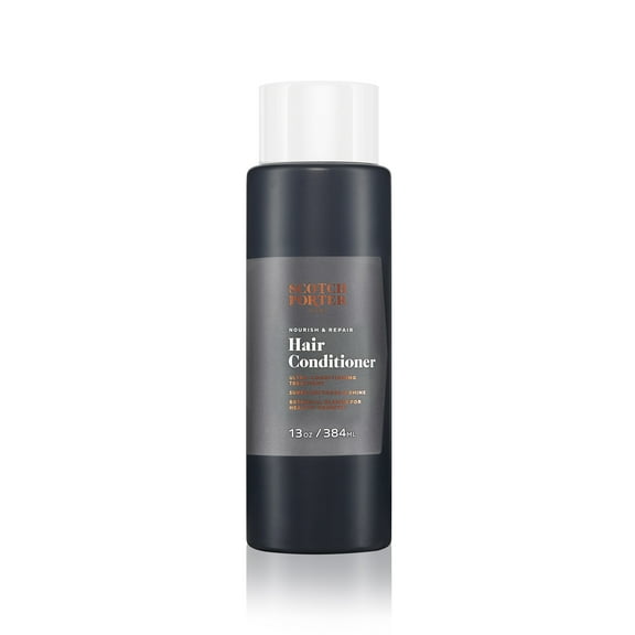 Scotch Porter Nourish and Repair Conditioner, 13 oz Bottle, Moisturizing, for all Hair Types, Dry, Curly, Coily, Wavy