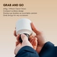 thumbnail image 4 of OutIn Fino Portable Electric Coffee Grinder with 28 Grind Size (Sandstone White), 4 of 8