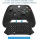 thumbnail image 3 of Keyboard For Xbox Series X/s Controller, For Xbox One/s/controller Gamepad, 2.4ghz Mini Qwerty Controller Keyboard Gaming Chatpad With Audio/headset J, 3 of 5