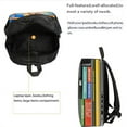 thumbnail image 4 of Wednesday Addams Daypack-Graphic Laptop Bag Water Resistant Bookbag Casual Rucksack, 4 of 5