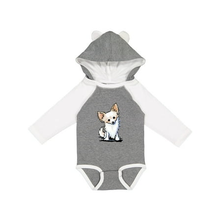 

Inktastic Long Haired Chihuahua Boys or Girls Long Sleeve Baby Bodysuit