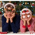 thumbnail image 6 of Yoyauz Christmas Glasses Frames Christmas Party Decorations Christmas Party Gifts Glasses Clothing Glasses Accessories Fun Glasses Suitable For Kids Adult Holiday Gift Supplies Photo Props, 6 of 6