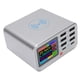 thumbnail image 1 of Estación De Carga USB De 100W, Estación De Cargador Inalámbrico Con 8 Puertos Multi Device Hub Carga Rápida Para Tableta De Teléfonos Móviles, 1 of 7