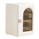 thumbnail image 4 of Water Cup Cabinet Multi Layer Multifunctional Dust Proof Minimalist Design Cup Storage Rack for Home Desktop Coffee Cups Tea Cups Cream Beige, 4 of 5