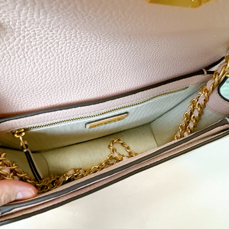 Tory Burch Britten Medium Adjustable Shoulder Handbag in Shell Pink Walmart