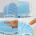 thumbnail image 4 of Double Sided Silicone Body Scrubber for Skin Exfoliation, 4 of 6