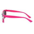 thumbnail image 3 of Girls Kid Size Kitty Whiskers Horn Rim Plastic Bow Sunglasses Pink, 3 of 4