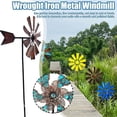 thumbnail image 3 of Creative Courtyard Garden Lawn Decoration Energy Metal Windmill Rotator W6E12, 3 of 6
