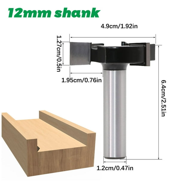 ruzhgo Spoilboard Surfacing Router Bits Washable Waterproof Drill