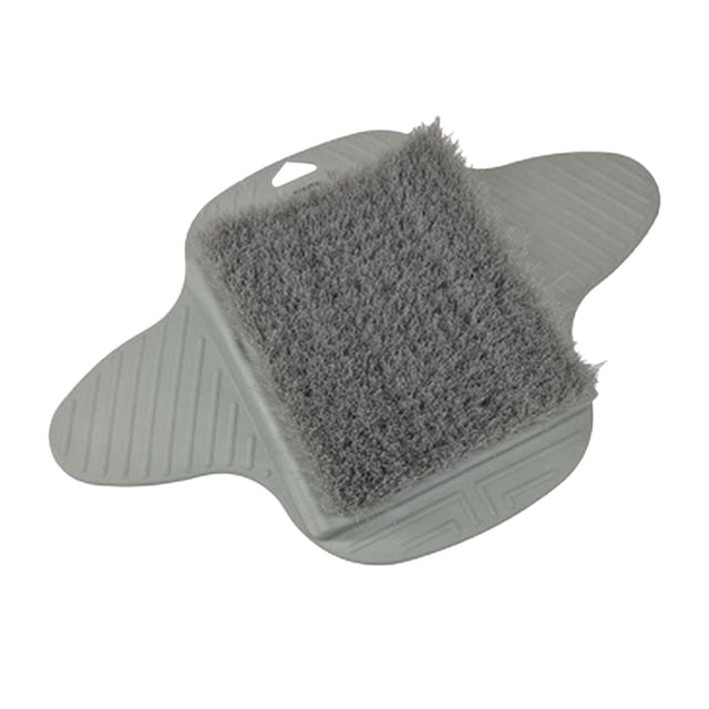 Ducha de Mat de la carcasa de la bañera portátil Pepra de lavadora de pies de limpieza Gris