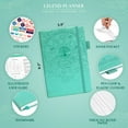 thumbnail image 4 of Legend Budget Planner – Financial Organizer Book. Money Account & Expense Tracker Notebook Journal for Household Monthly Budgeting (Mint Green), 4 of 4