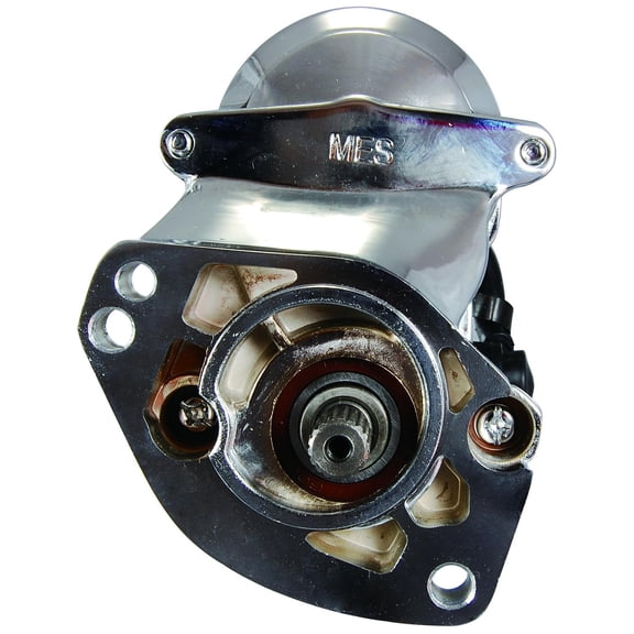 OEG Parts New Chrome 12V CW Starter For Harley Davidson Road King/Classic Electra Glide Standard/Classic/Ultra Fat Boy Heritage Softail 31558-94 SN-00186R APS18446 HD-425B SHD0009 41052331