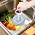 thumbnail image 5 of 1 Pcs Blue Sink Plunger,Bathroom Small Drain Plunger Portable Kitchen Sink Drains Suction Cup Liquid Plumber Clog Remover Easy To Unclog,Drain Cleaning Equipment, 5 of 7