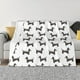 thumbnail image 1 of Fotbe Dachshund Dog Puppy Manta de Franela con Estampado, Manta Ultrasuave para Cama, Sofá, Auto, Hipoalergénica y Antibolitas-50"x40", 1 of 6