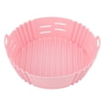 thumbnail image 1 of Cesta de cocción resistente al calor, elástica, lavable y reutilizable para freír de forma segura y sin complicaciones - Revestimiento para freidora de silicona de grado alimenticio de, 1 of 8