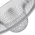 thumbnail image 3 of 6 Filter Screens 6PC Stainless Drain Hair Catcher Bathtub Shower Drain Cover Kitchen For Kitchen Bathroom Silver, 3 of 5