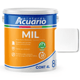thumbnail image 1 of Pintura Acrílica Modificada Exteriores Interiores Pinturas Acuario Mil 6 Años 4 Litros Blanco Mate, 1 of 1