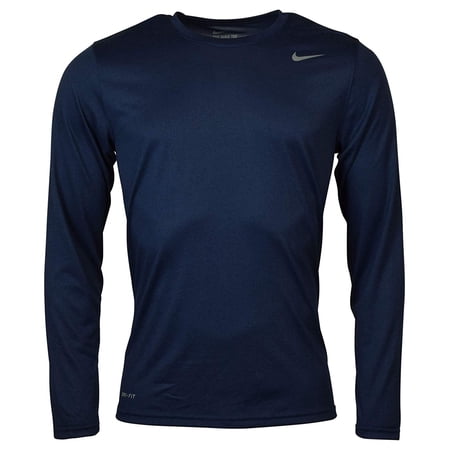 Nike Mens Longsleeve Legend - Navy - Small