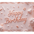 thumbnail image 4 of Pink Theme Birthday Banner Elegant Design Happy Birthday Decorative Banner for Celebration Event Indoor Decoration Party Decor, 4 of 6