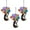 C C, variant on Giunmcul Holiday Saving Cute Dog Car Hanging Ornament with Colorful - Hanging Ornament Decors HOT