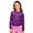Purple, variant on Girls Long Sleeve Rash Guard Swim Shirt Outdoor Sports Shirt Lightweight Athletic Tee Protective Quick Dry