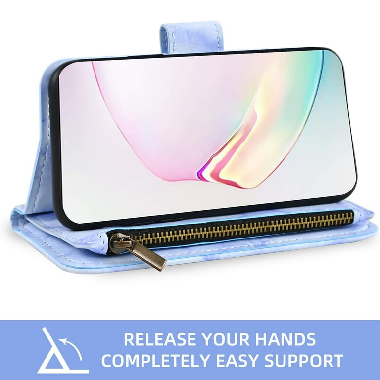 Asuwish Compatible with Nokia 3V Wallet Case Lanyard Leather