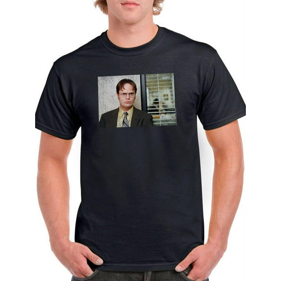 Serious Dwight T-Shirt Men The Office, Male x-Large