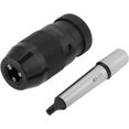 thumbnail image 1 of Mandril cónico MT2-JT3 con capacidad de acero de 1 a 16 mm para tornos, portabrocas sin llave con autoajuste, 1 of 5