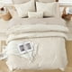 thumbnail image 4 of Juego de edredón Litanika Queen Beige con 3 piezas, 4 of 8