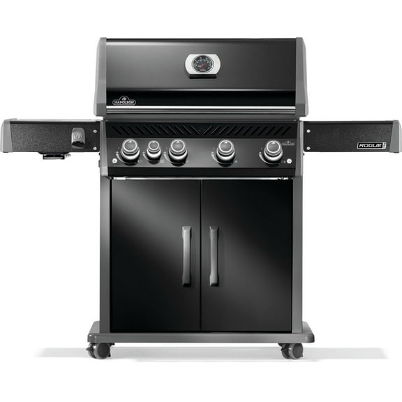 Napoleon Rogue PRO 525 Propane Gas Grill with Infrared Side Burner - 5-Burner - Black