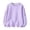 Purple, variant on mgoYE Sweatshirts for Girls Fall Tops Long Sleeve Fashion Pullover Side Slit Clothing(Purple,5-6 Years)