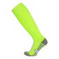 thumbnail image 3 of Calcetines de fútbol con rayas blancas y negras para hombres, adolescentes, niños y niñas, hasta la pantorrilla, de béisbol, rugby, deportivos, para mujeres y niñas, 3 of 5