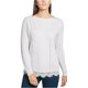 thumbnail image 2 of Suéter de punto con ribete de encaje Tommy Hilfiger para mujer gris extragrande, 2 of 2