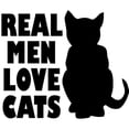 thumbnail image 2 of CafePress - REAL MEN LOVE CATS Mugs - 11 oz Ceramic Mug - Novelty Coffee Tea Cup, 2 of 4